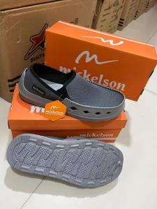 Sepatu ardiles pria dewasa hitam abu biru ukuran 38-44