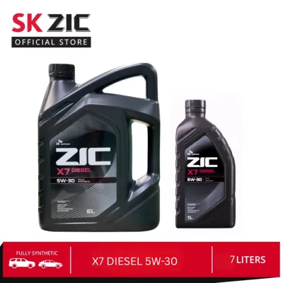 SK ZIC X7 DIESEL 5W-30 7L Fully Synthetic Engine Oil