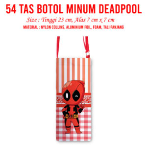 Cooler Bottle Bag Seri Superhero Tas Botol Minum Aluminium Sarung Botol Minum Anak Aneka Karakter Souvenir Gift