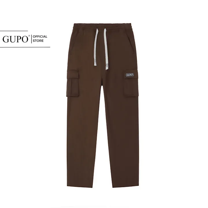 Long%20pants,%20Kaki%20bag,%20large%20size%20GUPO%20cargo,%20unisex%20tube,%20Suong%20Form,%20wide%20back,%20Thun,%20youthful%20and%20energetic%20-%20Image%202