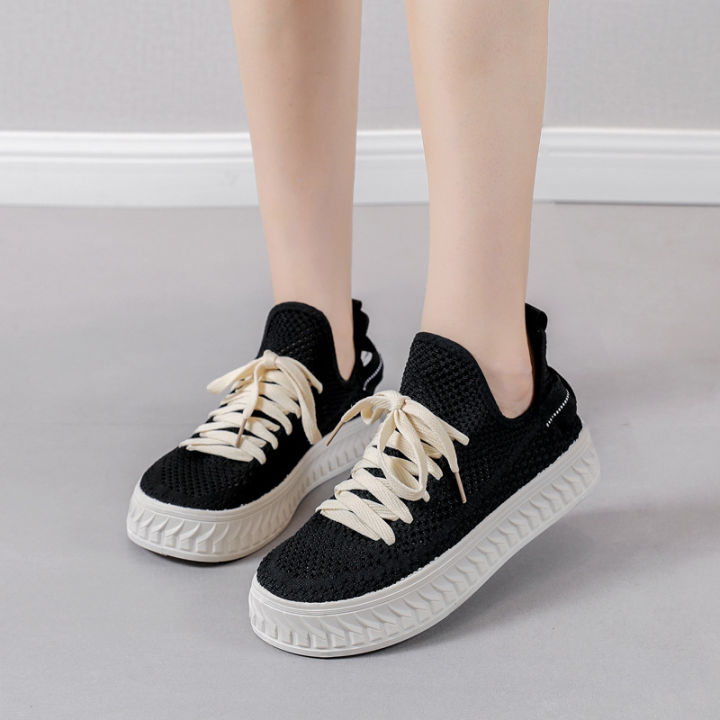 Women's shoes new Korean style thick-soled women's shoes mesh