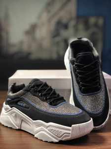 DXNY.PH Glitter Rubber shoes for women Running Shoes Chunky Style Clothing