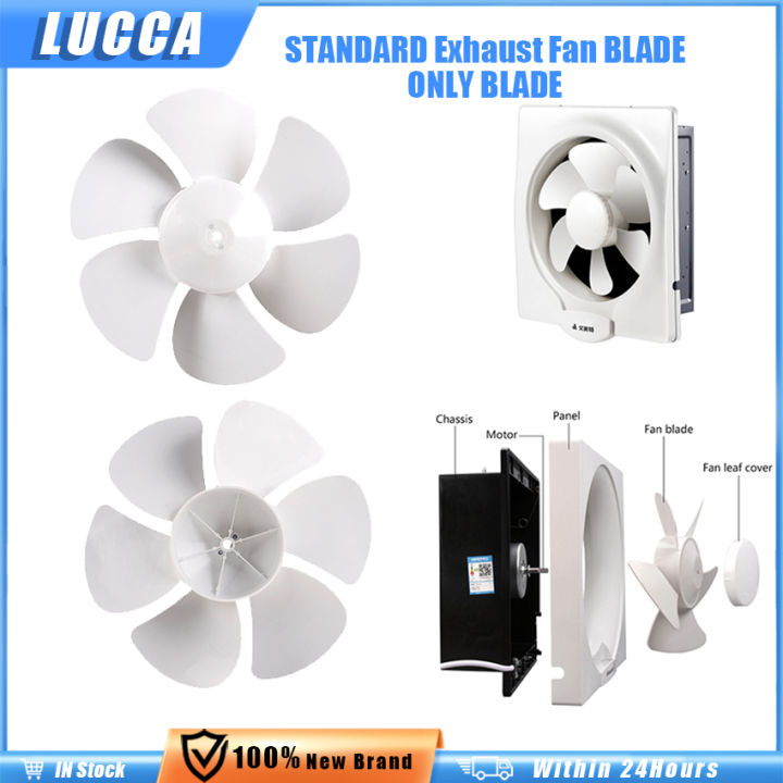 6 Blades Spare Parts 8/10/12 Inches Standard Exhaust Fan Blade Only
