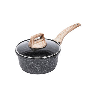 CAROTE  Non Stick 7pcs Cookware Set  Granite Healthy Kitchen Cooking Pots PFOA Free Coating Suitable All Stove