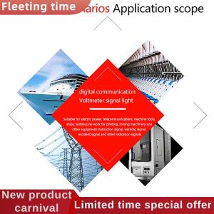 Fleeting time 22MM AD16-22DSV Mini Voltage Meter LED Digital Display Voltmeter Indicator Signal Light Pilot Lamp