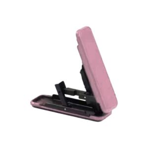 NOBLELUX Black Silver Red Pink Mobile Phone Holder Ultra Thin Foldable Foldable Phone Bracket Plastic Phone Support Desktop