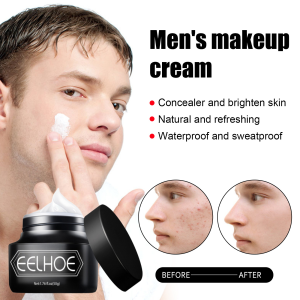 【FAMMY FAEY】Mens makeup cream Concealer and brighten skin Natural and refreshing Waterproof and sweatproof