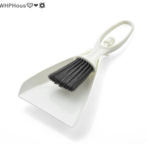 WP💓💛💖 Mini Broom Dustpan Set Desktop Clean Brushes Table Keyboard Drawer Corner Clean Tool Household Cleaning Tools Small Gap Brush