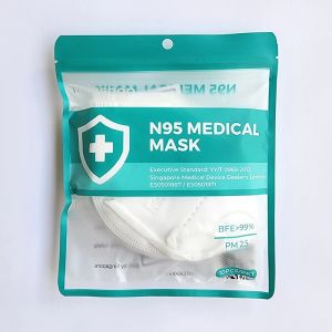 ✅[Ready Stock] N95 Medical Mask KN95 Face Mask Surgical Mask BFE>99% PFE>99% PM 2.5 Mask Filter 1 Pack of 100 pcs