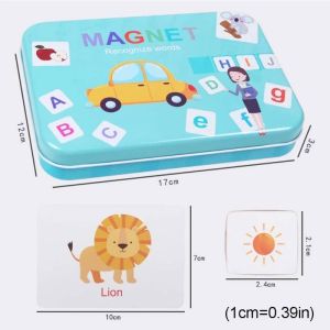 Magnetic Alphabet & Number Set – Spelling Counting & Early Education Learning Toy