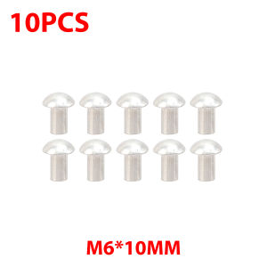 10Pcs Aluminum Alloy Expansion Rivets Self-plugging Fixed Rivets for Furniture Cabinets Knock Type Tapping Screws Board Wall Fasteners