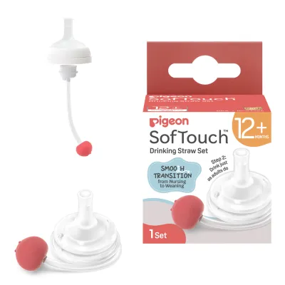 Pigeon SofTouch™ Step Up Straw Bottle Accessories (Promo)