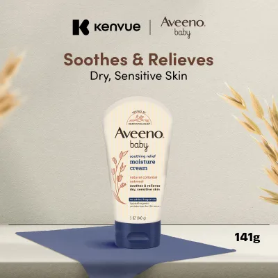 Aveeno Baby Gentle Moisturizing Cream Soothing Relief 141g