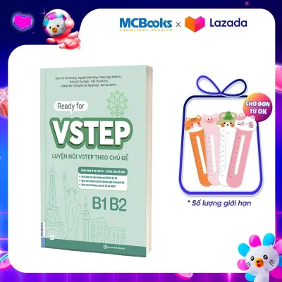 Sách - Ready for VSTEP - Luyện nói VSTEP theo chủ đề B1 B2