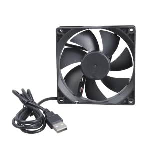 Low Noise 5V USB Cooling Fan 90mm High Airflow 16.5 CFM for PC Case Networking Storage Device