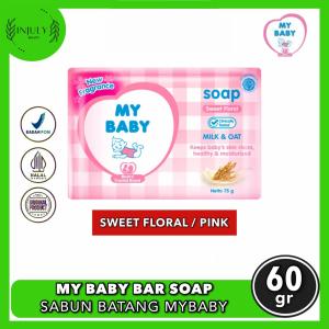 Sabun Batang My Baby Bar Soap All Variant 60gr - Sabun Batang Bayi Menghaluskan & Melembutkan Kulit