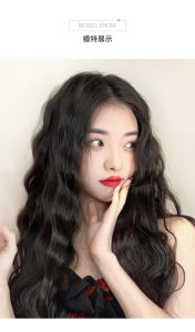 (ซื้อ 2 ชิ้นแถมหวีพกพา)hairpiece แฮร์พีช ช่อผม แบบเซ็ต แพลอนมาม่า 3 ชิ้น  ยาว 50 ซม. (เทียบสีภาพสุดท้าย)