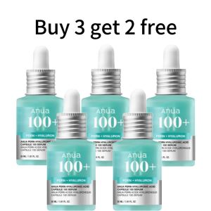 PDRN Hyaluronic Acid Capsule 100 Serum Anua Radiant Face Serum Hyaluronic Acid Hydration Moisture Plumping effect Natural color Fragrance free Korean Skincare