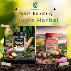 Paket Minuman Tradisional Ginseng Manjakani Rapet Kunyit Jahe Merah Purwaceng Gula Aren Melati Noni