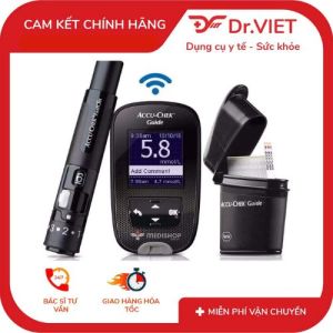 Máy đo đường huyết Accu-Chek Guide đo nhanh chóng và tặng que