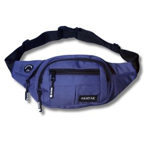 Tas Selempang Pria Wanita Waistbag Tas Pinggang Trendy bahan cordura merk akhtar