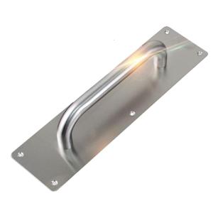 Stainless Steel Door Pull Plate Door Handles on Front and Back Doors Pull Handle for Swinging Doors High Traffic Areas
