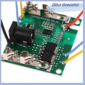Ditur 18650 Lithium Batteries Pack Lipo Cell Module DIY 21V Li-ion BMS PCM Lithium Battery Charging Protection Board For Makita 5S PCB