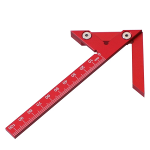 Trung tâm công cụ đo dòng đồng hồ đo centerfinder thợ mộc Cai Trị nhôm làm mộc bằng hợp kim trung tâm Scribe trung tâm vuông