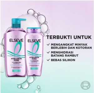 Loreal Elseve Hyaluron Pure 72H Purifying Shampoo Conditioner