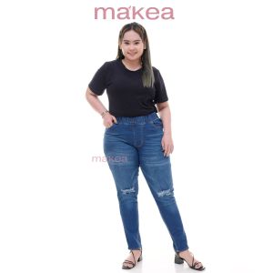 Celana Legging Jeans Wanita Wisker Distro Jumbo Celana Jeans Wanita Distro Bige size Premium