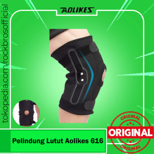 Pelindung Lutut Aolikes 616 Deker Penyangga Pelindung Cidera Lutut Protector Knee Pad Support With Aluminium Plate Pad