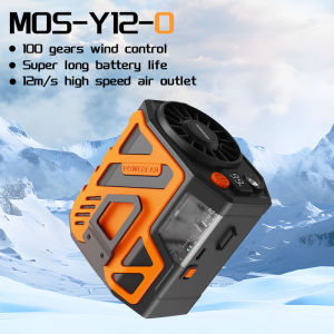 Waist Fan USB Portable Small Rechargeable Fan Multifunction Outdoor Camping Fan Hiking Running Sports Fans Drop Outdoor Lazy USB Charging Mute Digital Display Mini Neck Fan