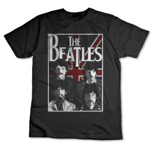 Kaos Band The Beatles Pria Wanita