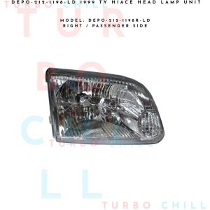 DEPO-212-1198-LD 1999 TY HIACE HEAD LAMP UNIT