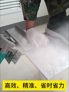 Tay gạch góc giữ gìn Gạch gốm chamfer mịn và chính xác cạnh Góc cắt tuyệt vời cho cải thiện sửa chữa