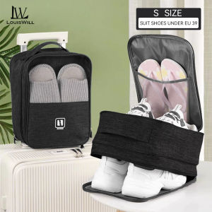 LouisWill Shoes Storage Bag Travel Organizer Three Layer Large Capacity Shoes Storage Bag Business Trip Shoes Storage Bag