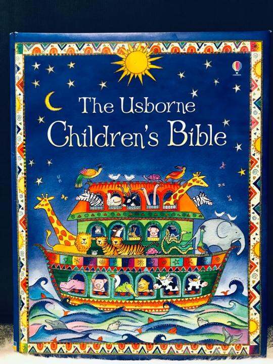 The Usborne Illustrated Children's Bible. Children Bible Stories | Lazada