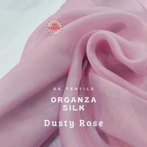 [0.5 METER] Kain Organza Silk Premium Grade A - Exclusive Pure Organza Satin [Bahan Lembut - Bukan Organdi]