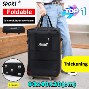 travel duffel bag Oversized Oxford cloth moving folding travel bag air check-in bag bag with wheels