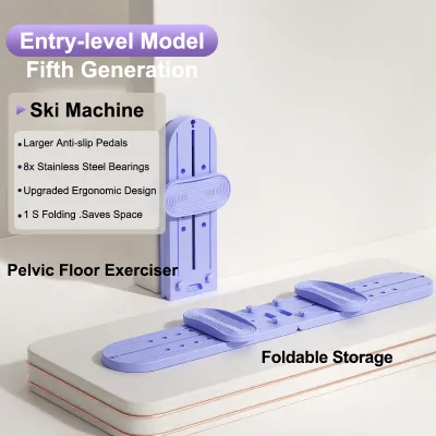 【SG Stock】 Ski Machine Sports Fitness Equipment Pilates Board Stepper Core Exercise Slimming Legs