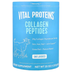 Bột Uống Bổ Sung Collagen Thủy Phân Vital Proteins Collagen Peptides Unflavored 567G/680G (Mỹ) - - Hỗ trợ tăng độ đàn hồi duy trì làn da săn chắc và mịn màng. - Hỗ trợ giảm các dấu hiệu lão hóa da. - Hỗ trợ sức khỏe xương khớp tăng độ linh hoạt khi vậ