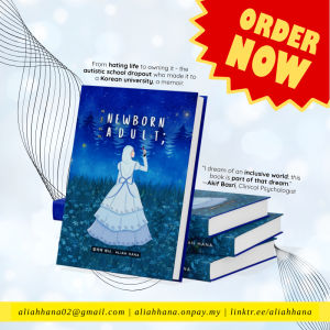 Newborn Adult by Aliah Hana | Novel Inspirasi Kesihatan Mental Depresi Autisme Healing Journey