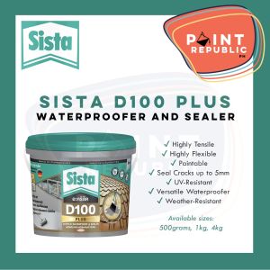 SISTA D100 PLUS - Multi Purpose Waterproofer and Sealer