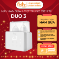 Máy hâm sữa tiệt trùng điện tử hai bình cổ rộng FATZ BABY Duo 3 FB3093VN, đầy đủ 4 chức năng. 