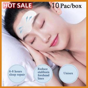 🔥🔥🔥dingdaocunz 10PCS box Anti-wrinkle Forehead Patches Removal Moisturizing Anti-aging Moisture