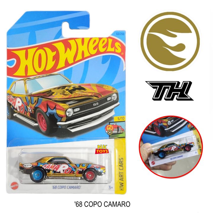 68 COPO CAMARO (STH) ( SUPER TREASURE HUNT STH ) โมเดลรถเหล็ก Hot