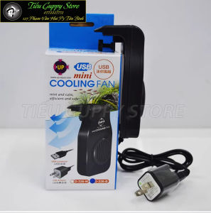 Quạt Tản Nhiệt Hồ Thủy Sinh Mini Cooling Fan đầu USB 0.3w D-336