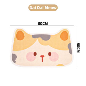 Dễ thương mèo gãi sticker tự mồi Thảm mèo cào sofa sticker hình dán Tường 80x50cm