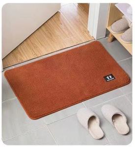 Absorbent Doormat Bath Mat: Thick Anti-slip Kitchen Bathroom Floor Rug