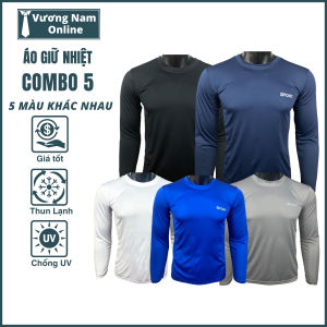 Áo giữ nhiệt nam Thu Đông áo thun nam tay dài ôm body co giãn 4 chiều đẹp cao cấp VNO87